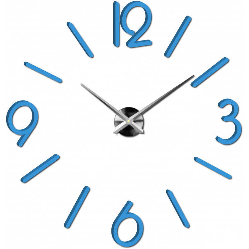 Nalepovací nástěnné hodiny,luxusní stentové hodiny,plastové hodiny