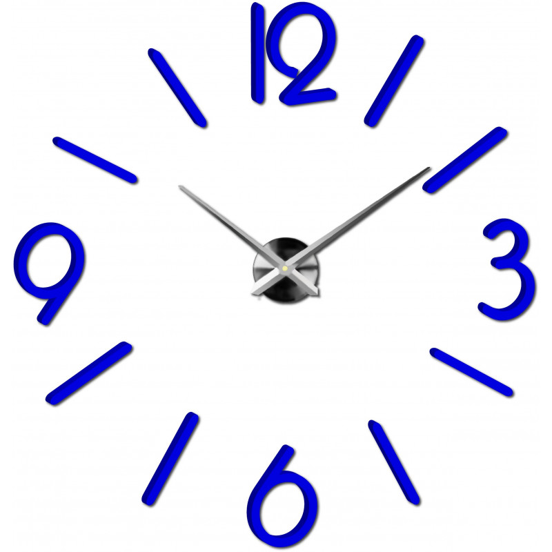 Nalepovací nástěnné hodiny,luxusní stentové hodiny,plastové hodiny