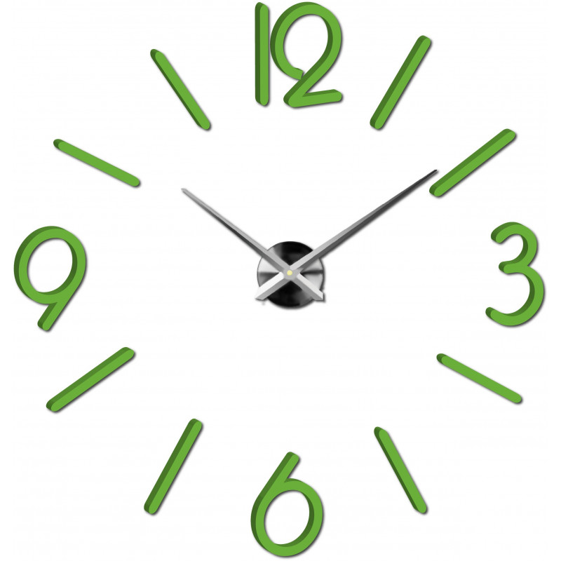 Nalepovací nástěnné hodiny,luxusní stentové hodiny,plastové hodiny