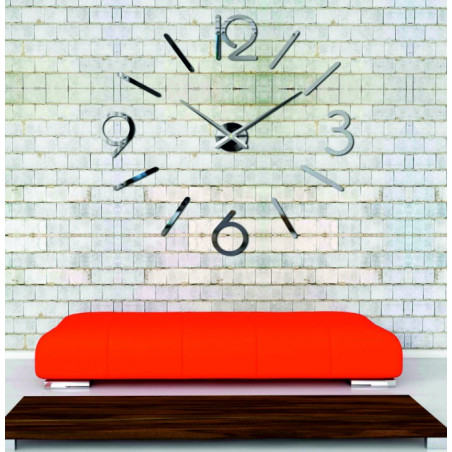 Nalepovací nástěnné hodiny,luxusní stentové hodiny,plastové hodiny