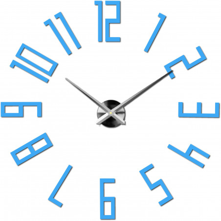 Lepicí hodiny na zeď, luxusní nástěnné hodiny, plastové hodiny Lepicí hodiny na zeď, luxusní nástěnné hodiny, plastové hodiny