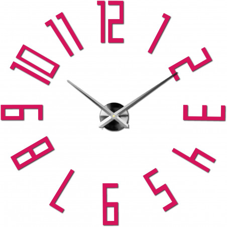 Lepicí hodiny na zeď, luxusní nástěnné hodiny, plastové hodiny Lepicí hodiny na zeď, luxusní nástěnné hodiny, plastové hodiny