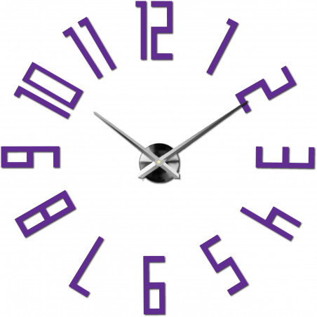 Lepicí hodiny na zeď, luxusní nástěnné hodiny, plastové hodiny Lepicí hodiny na zeď, luxusní nástěnné hodiny, plastové hodiny