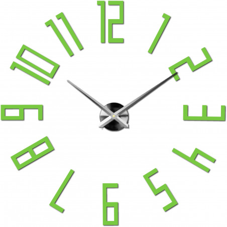Lepicí hodiny na zeď, luxusní nástěnné hodiny, plastové hodiny Lepicí hodiny na zeď, luxusní nástěnné hodiny, plastové hodiny