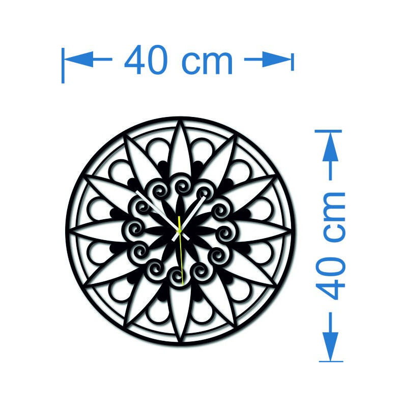 Vintage nástěnné hodiny, Vintage kuchyňské hodiny jako dárek, 3D nástěnné hodiny