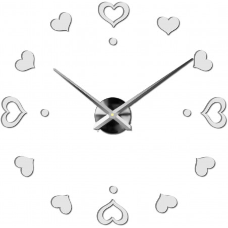 Nalepovací nástěnné hodiny,luxusní hodiny na stentu,plastové hodiny