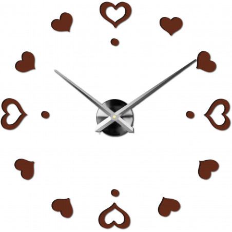 Nalepovací nástěnné hodiny,luxusní hodiny na stentu,plastové hodiny