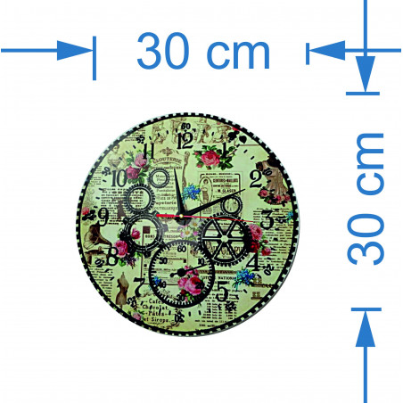 Moderní nástěnné hodiny, nástěnné hodiny ze dřeva, překližky