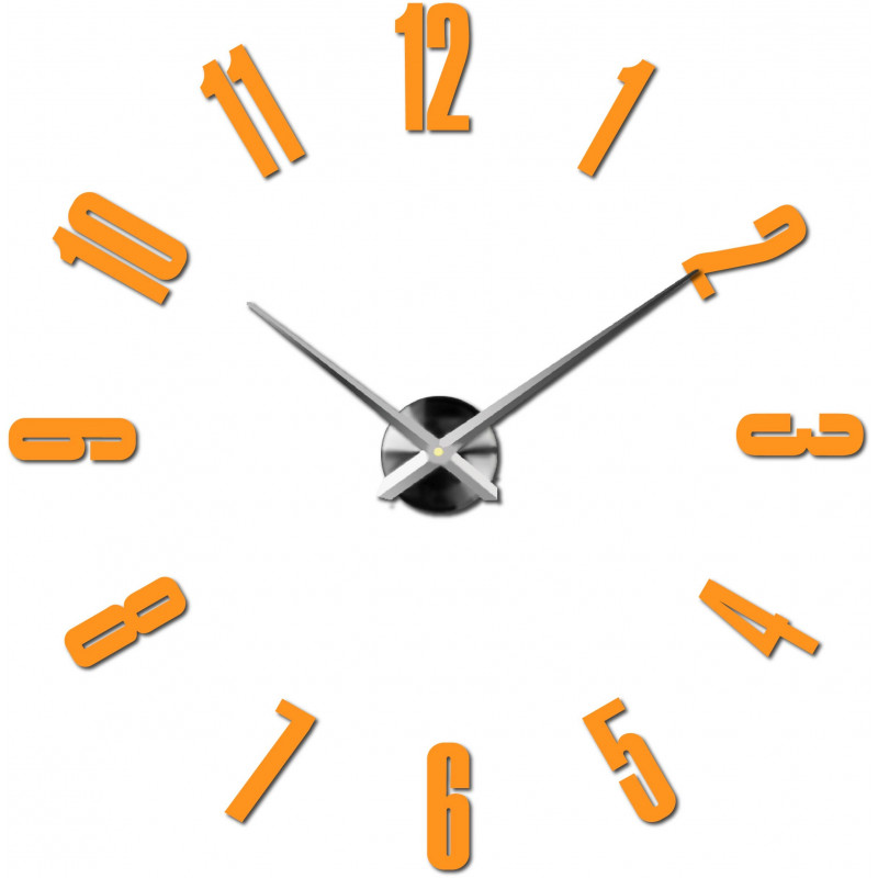 Nalepovací nástěnné hodiny,luxusní hodiny na stentu,plastové hodiny