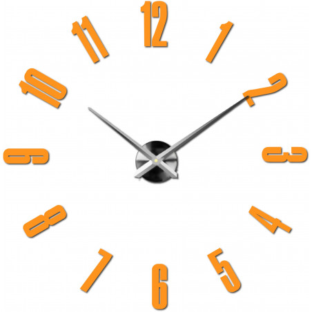 Nalepovací nástěnné hodiny,luxusní hodiny na stentu,plastové hodiny