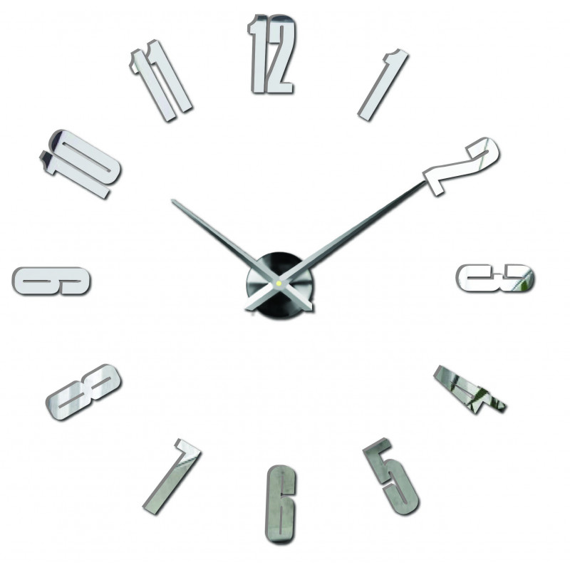 Nalepovací nástěnné hodiny,luxusní hodiny na stentu,plastové hodiny