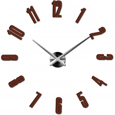 Nalepovací nástěnné hodiny,luxusní hodiny na stentu,plastové hodiny