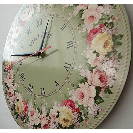 Moderní nástěnné hodiny, nástěnné hodiny ze dřeva, překližky