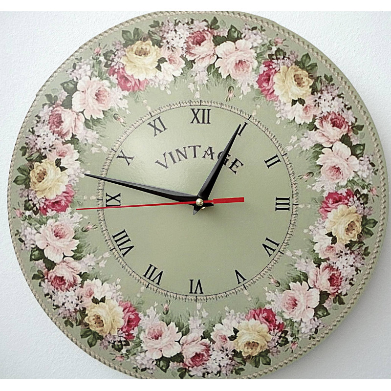 Moderní nástěnné hodiny, nástěnné hodiny ze dřeva, překližky