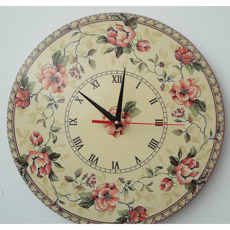 Moderní nástěnné hodiny, nástěnné hodiny ze dřeva, překližky