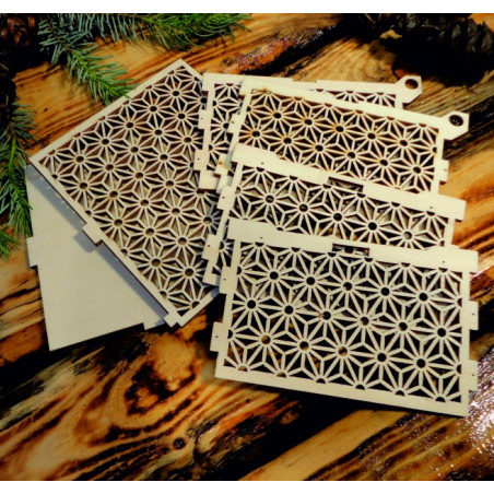 Ozdoby ze dřeva a plastu, vánoční ozdoby, dřevěné vintage doplky