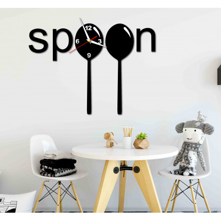 Moderní hodiny na stěnu vyrobeny z plastu. Vlastní výroba, X-momo Moderní hodiny na stěnu vyrobeny z plastu. Vlastní výroba, X-momo