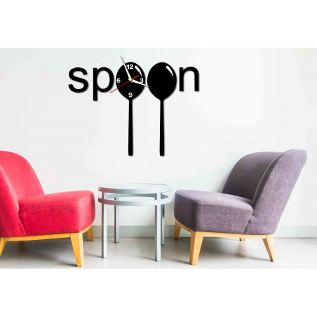 Moderní hodiny na stěnu vyrobeny z plastu. Vlastní výroba, X-momo Moderní hodiny na stěnu vyrobeny z plastu. Vlastní výroba, X-momo