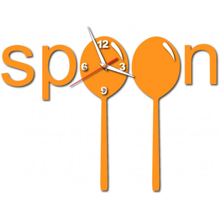 Moderní hodiny na stěnu vyrobeny z plastu. Vlastní výroba, X-momo Moderní hodiny na stěnu vyrobeny z plastu. Vlastní výroba, X-momo