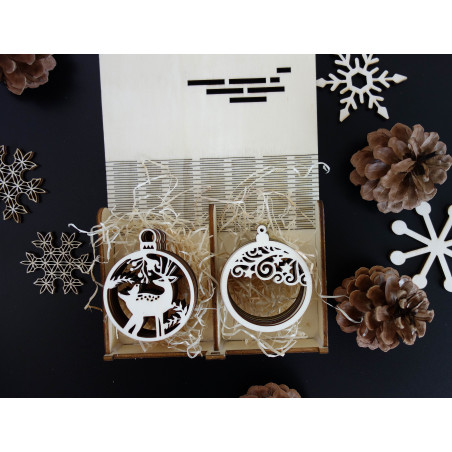 Ozdoby ze dřeva a plastu, vánoční ozdoby, dřevěné vintage doplňky