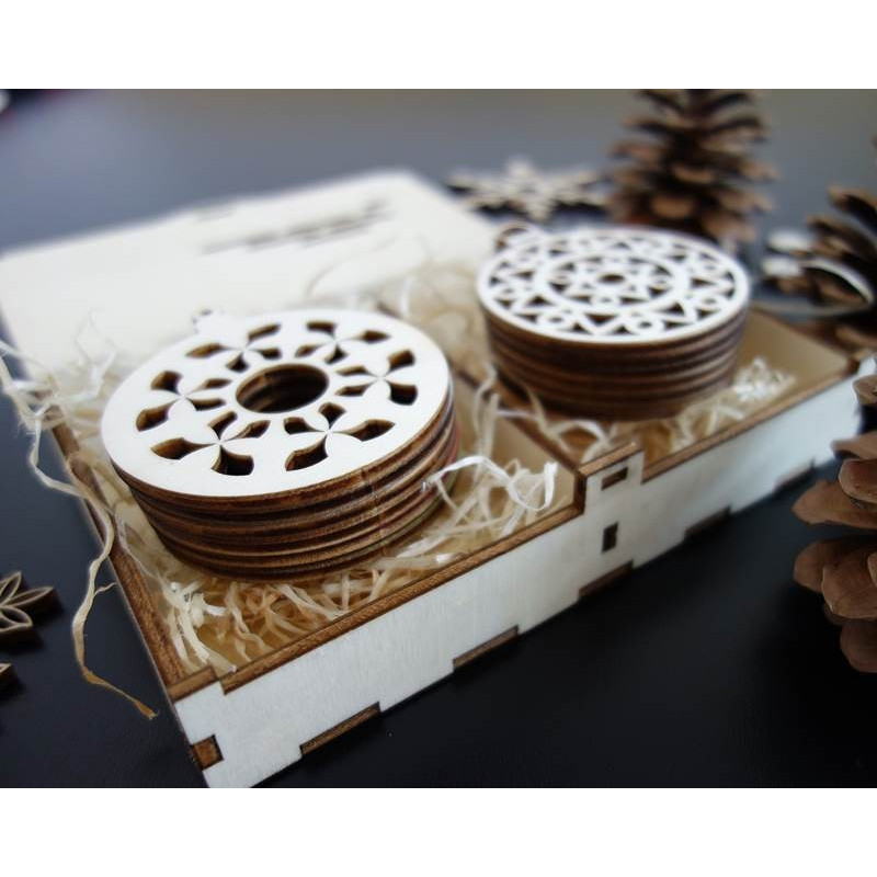 Ozdoby ze dřeva a plastu, vánoční ozdoby, dřevěné vintage doplňky