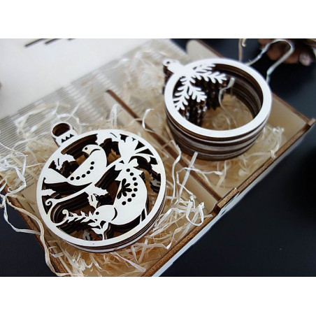 Ozdoby ze dřeva a plastu, vánoční ozdoby, dřevěné vintage doplky