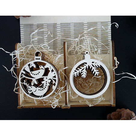 Ozdoby ze dřeva a plastu, vánoční ozdoby, dřevěné vintage doplky