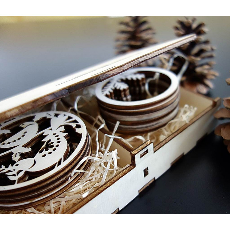 Rozměry ozdob, vánoční ozdoby, dřevěné doplky, ozdoby ze dřeva a plastu