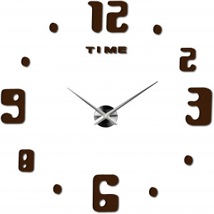 Modern Adhesive Wall Clocks 3d Clock