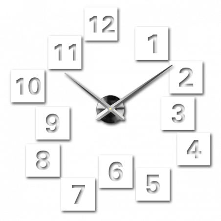 Nalepovací nástěnné hodiny,luxusní hodiny na stentu,plastové hodiny