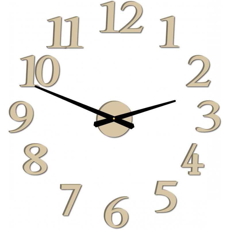 Moderní nástěnné hodiny JOLYI FOX Plexi