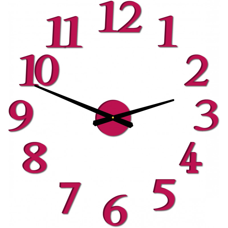 Moderní nástěnné hodiny JOLYI FOX Plexi