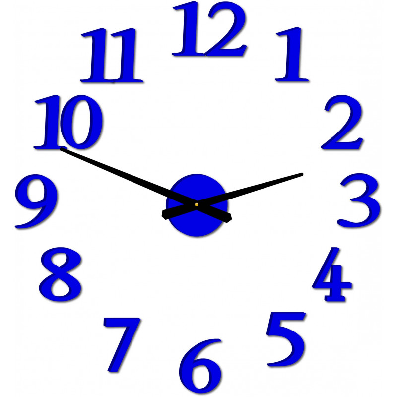 Moderní nástěnné hodiny JOLYI FOX Plexi