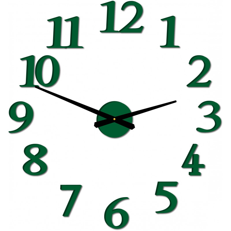 Moderní nástěnné hodiny JOLYI FOX Plexi