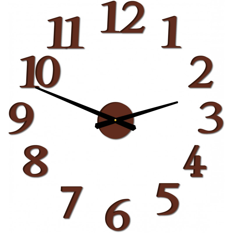 Moderní nástěnné hodiny JOLYI FOX Plexi