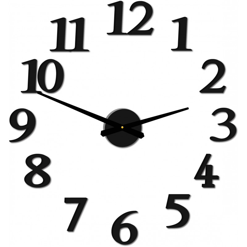 Moderní nástěnné hodiny JOLYI FOX Plexi