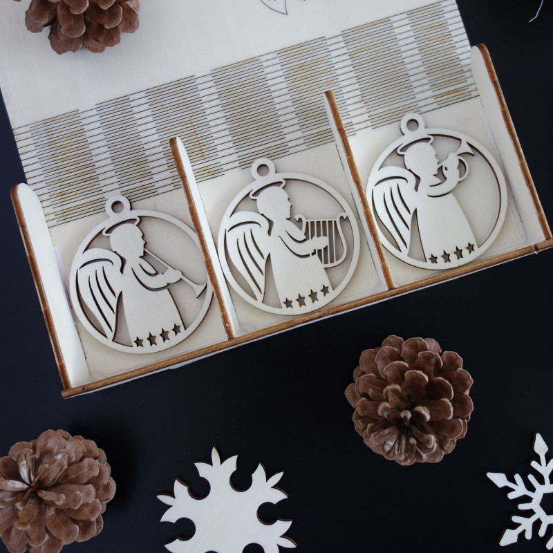 Sada vánočních ozdob pro potěšení, 1 sada-18 kusů