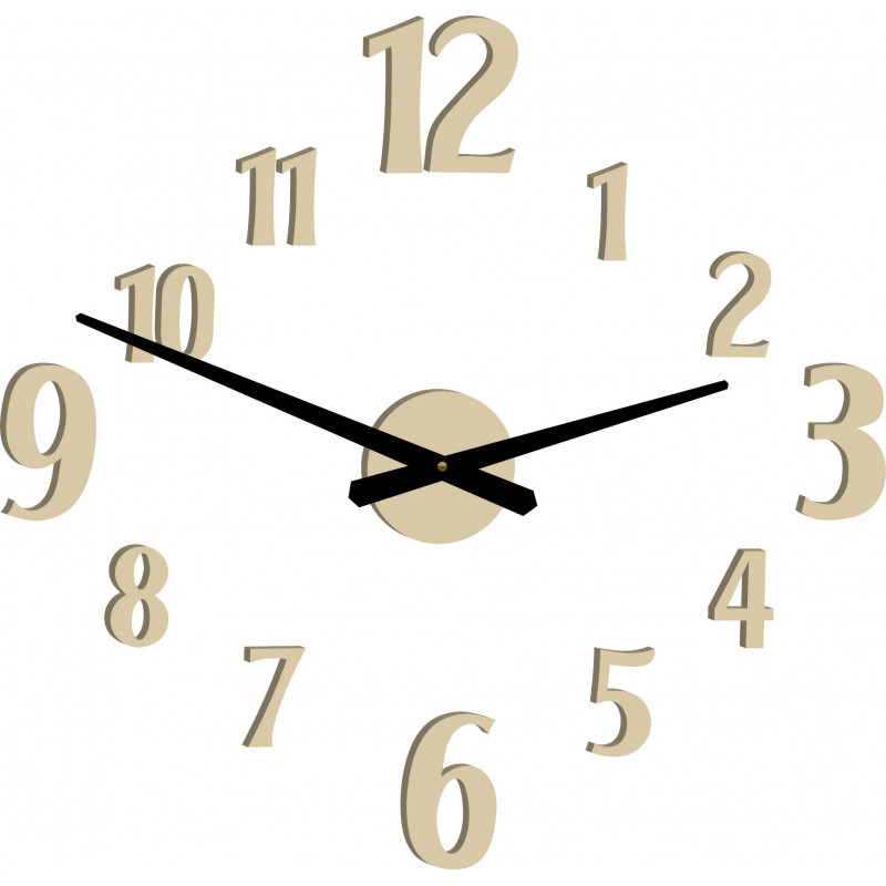 Velké nástěnné hodiny jsou krásnou dekorací vašeho interiéru.