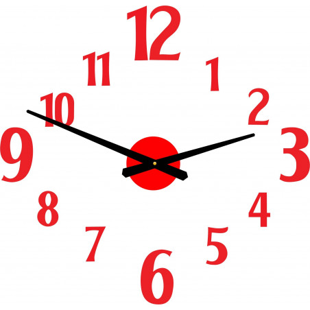 Velké nástěnné hodiny jsou krásnou dekorací vašeho interiéru.