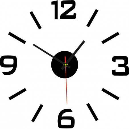 Nástěnné hodiny nalepovací XS SANDERO Nástěnné hodiny nalepovací XS SANDERO