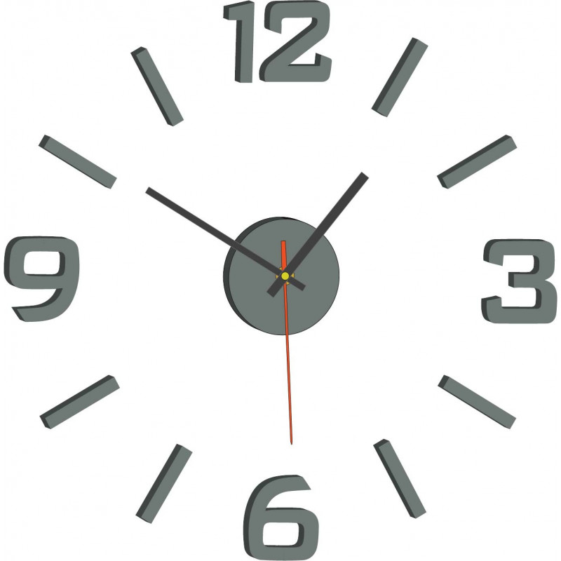 Nástěnné hodiny nalepovací XS SANDERO