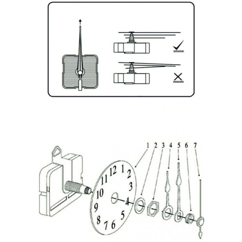 Moderní hodiny na zeď JANNFER