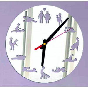Moderní nástěnné hodiny (hodiny na stěnu) KAMASUTRA