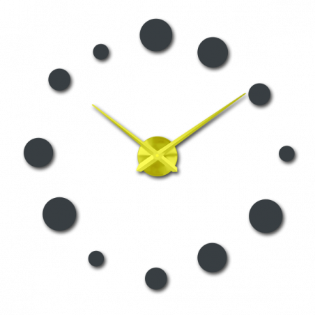 Velké nástěnné hodiny tečka (moderní hodiny na zeď) DEKORAJ Velké nástěnné hodiny tečka (moderní hodiny na zeď) DEKORAJ