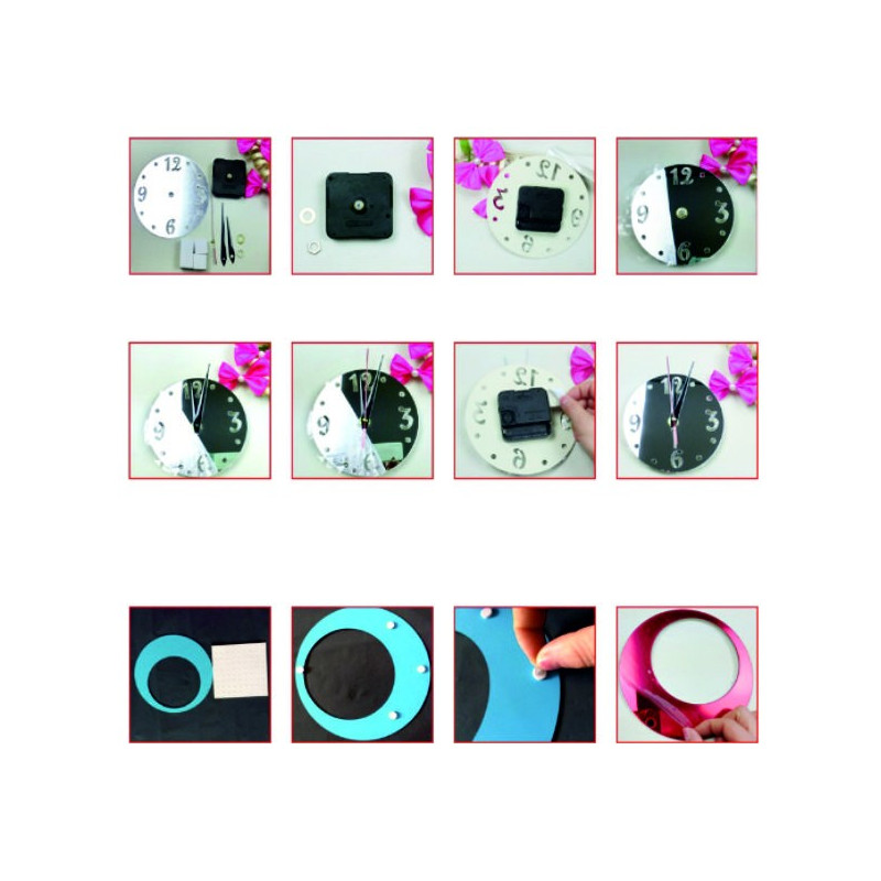 Clon male hodiny plexisklo vlasta vyroba