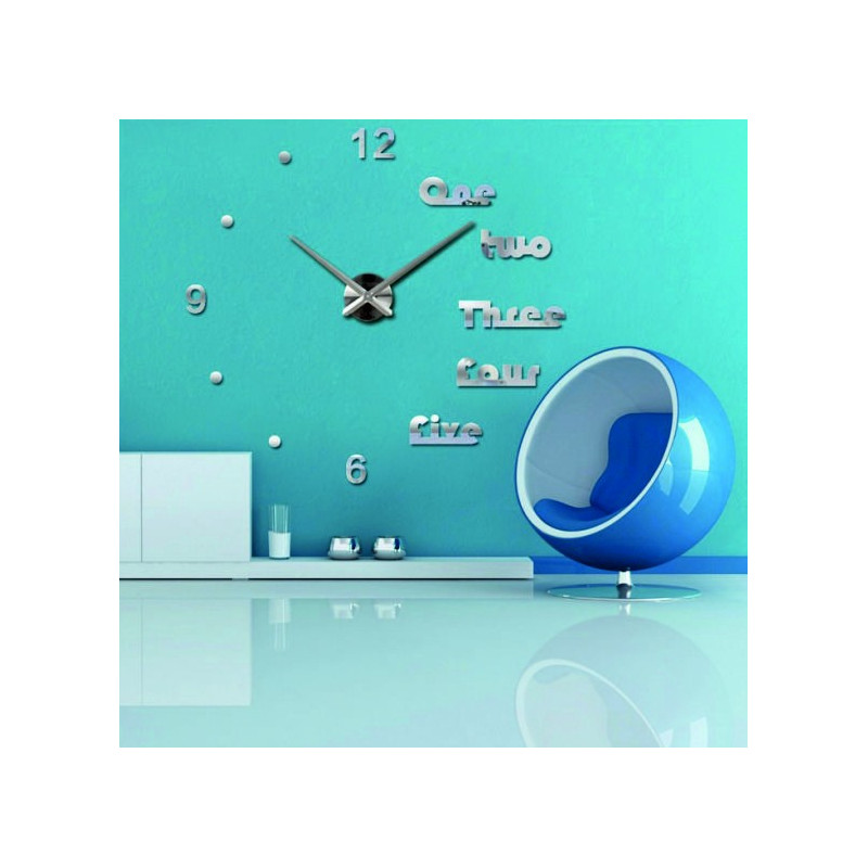 Hodiny na zeď do kanceláře DIY DREI