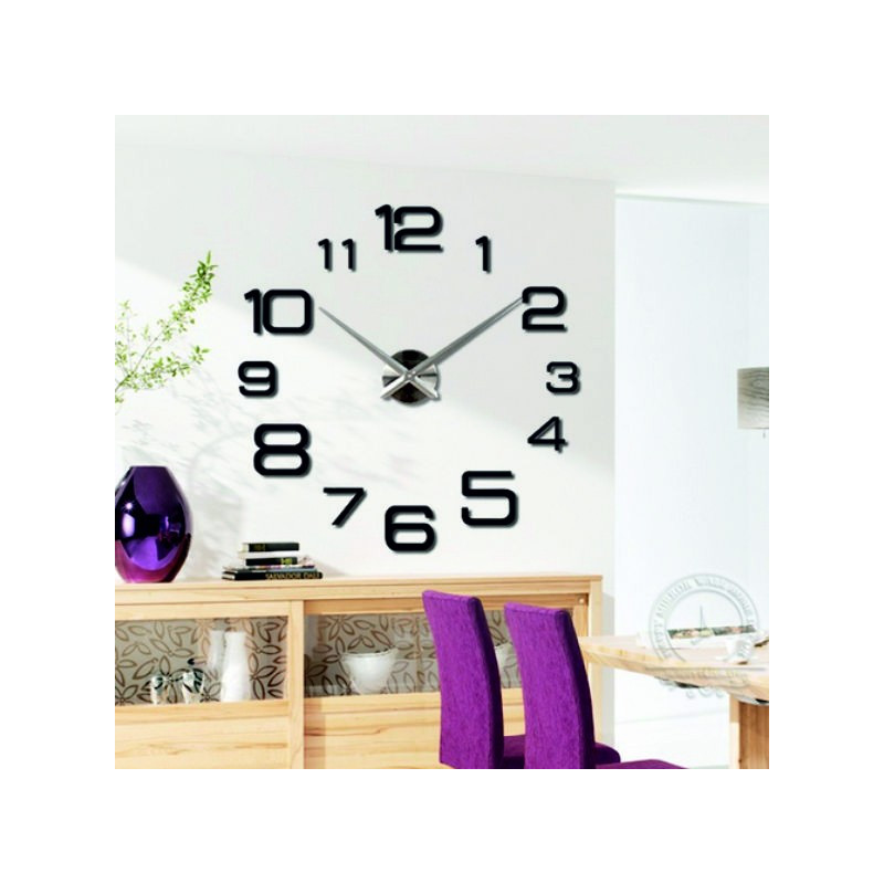 Nástěnné hodiny velké design hodiny DIY KULFOLD