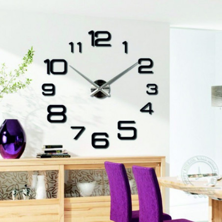Nástěnné hodiny velké design hodiny DIY KULFOLD