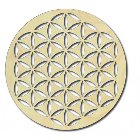 Mandala Wellbeing Dřevěný nástěnný obraz z překližky YISUIYU Mandala Wellbeing Dřevěný nástěnný obraz z překližky YISUIYU