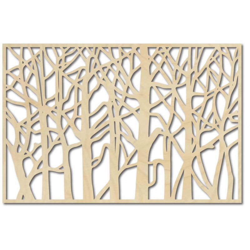 Obraz na zeď z dřevěné překližky topol HOREHOR